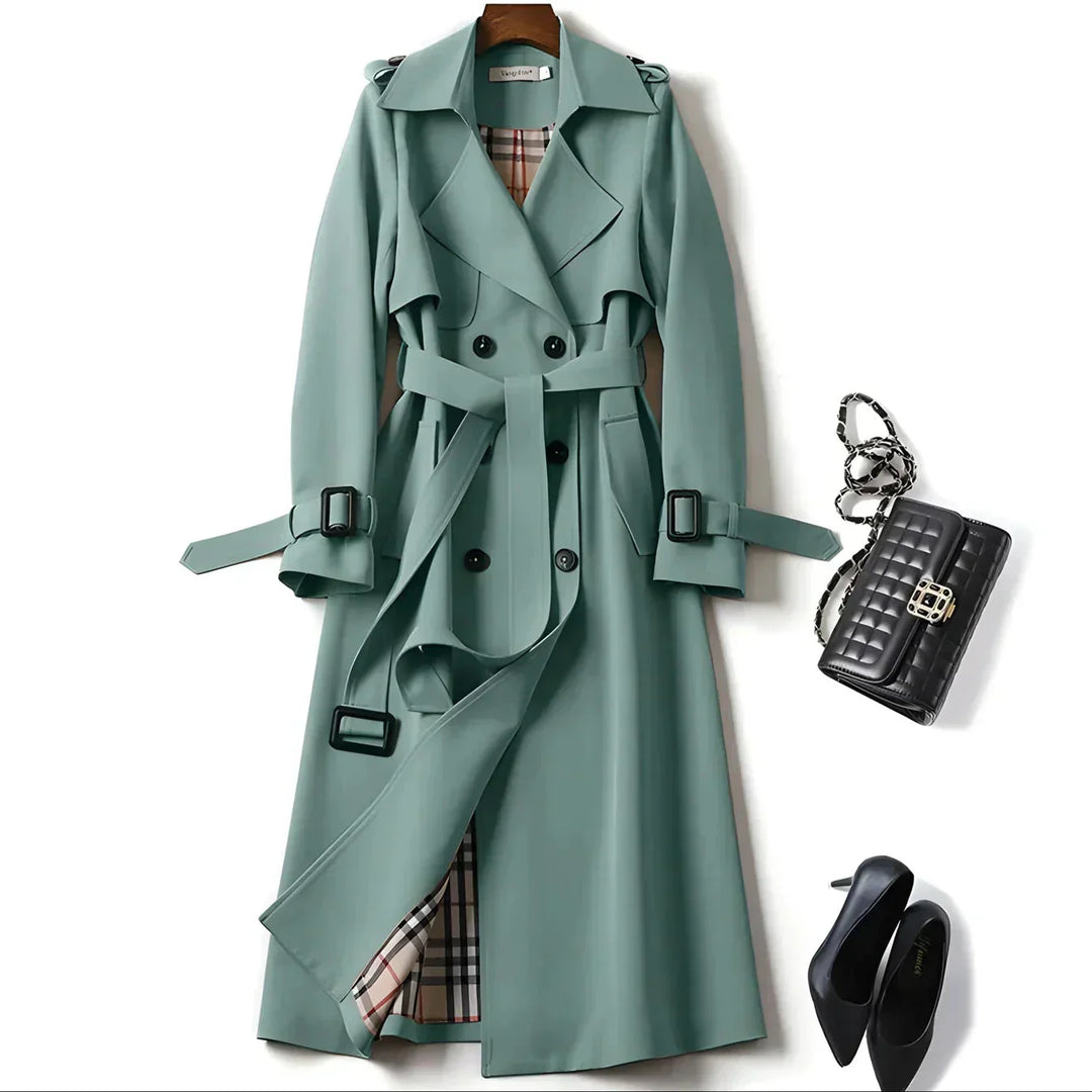 Wiyan™ - ELEGANT TRENCH COAT WITH STYLISH DESIGN