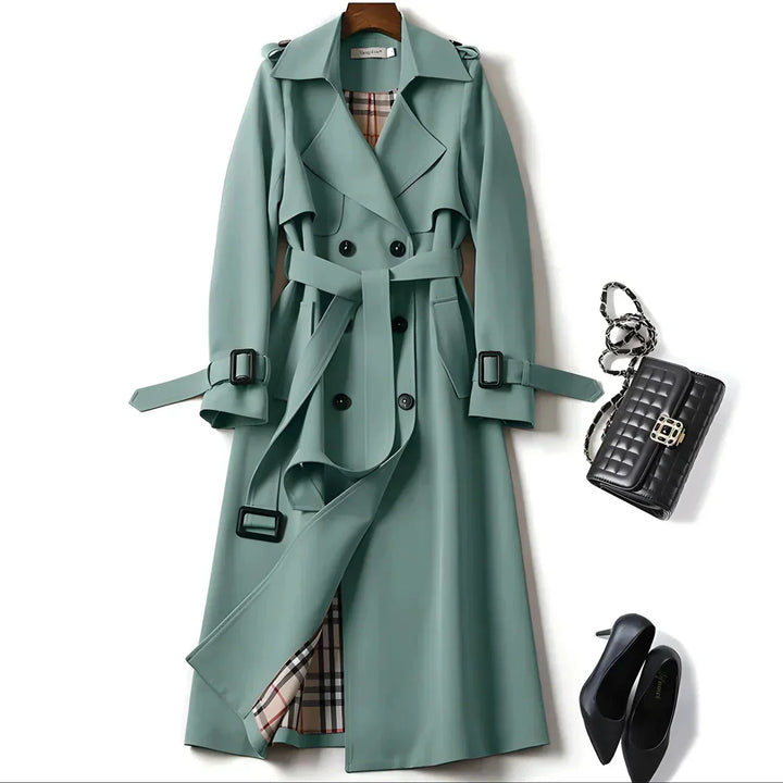 Wiyan™ - ELEGANT TRENCH COAT WITH STYLISH DESIGN