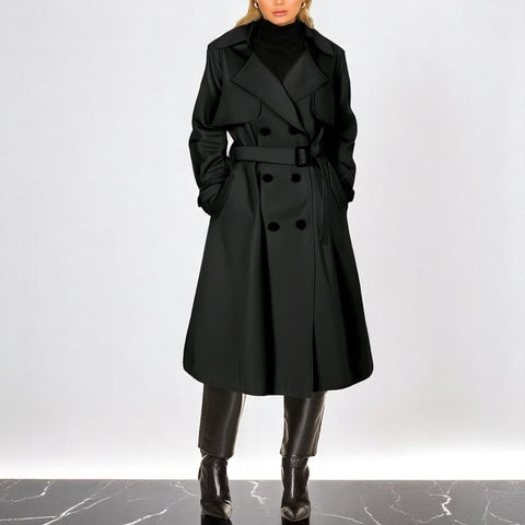 Wiyan™ - ELEGANT TRENCH COAT WITH STYLISH DESIGN