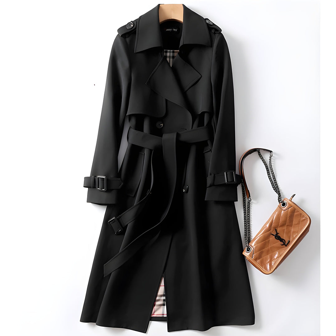 Wiyan™ - ELEGANT TRENCH COAT WITH STYLISH DESIGN